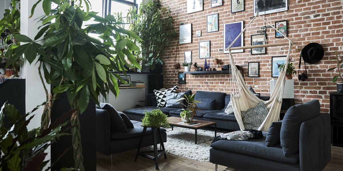 10 ways to add some life to your downtown loft.