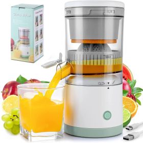 Electric Fruit Juicer Squeezer - Portable Wireless Machine For Orange Lemon USA