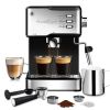 Geek Chef Espresso and Cappuccino Latte Maker 20 Bar Pump Coffee Machine Compatible with ESE POD capsules filter;  950W;  1.5L Wate