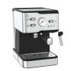 Espresso Machine 20 Bar Pump Pressure Cappuccino latte with ESE POD filter&Milk Frother Steam Wand&thermometer, 1.5L Water Tank, Stainless steel Espre