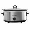 7-Quart Slow Cooker, Manual, Stainless Steel