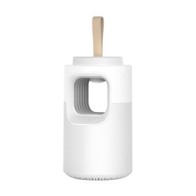 Carry USB Rechargeable Physical Mosquito Trap (color: White)