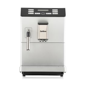 Dafino-205 Fully Automatic Espresso Coffee Maker w/ Milk Frother;  Black (color: sliver)